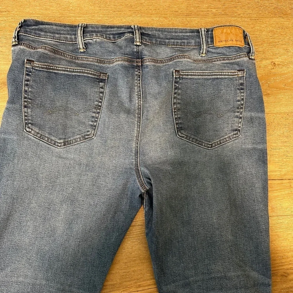 American Eagle Air‎ Flex Skinny Jeans Mens Size 40x32 Casual Summer Medium Wash